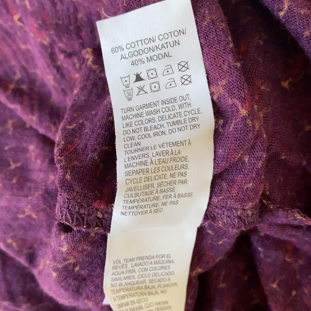 Lucky Brand Petaluma Paisley Top - Picture 7 of 8